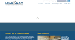 Desktop Screenshot of leadndt.com